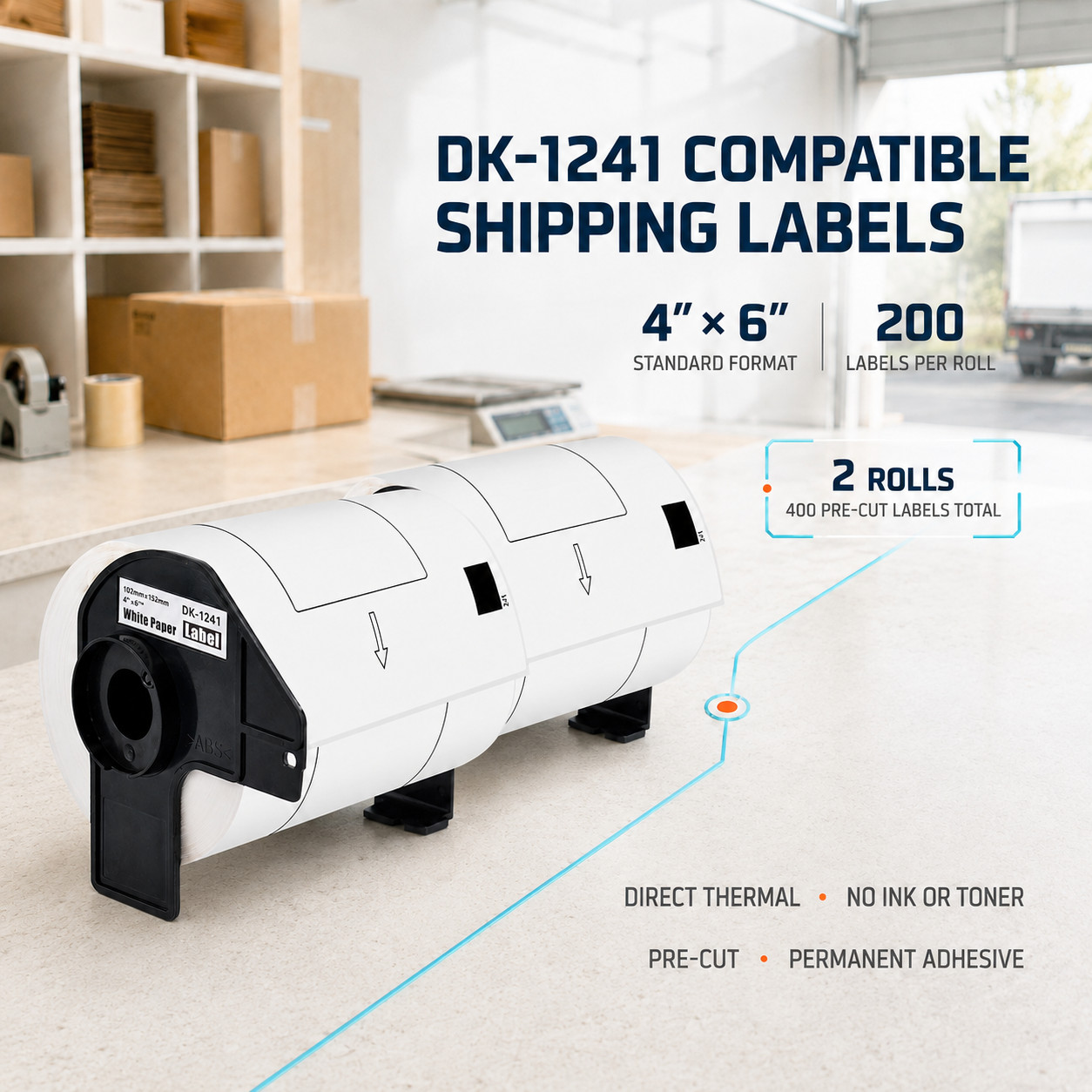 Compatible DK-1241 4\