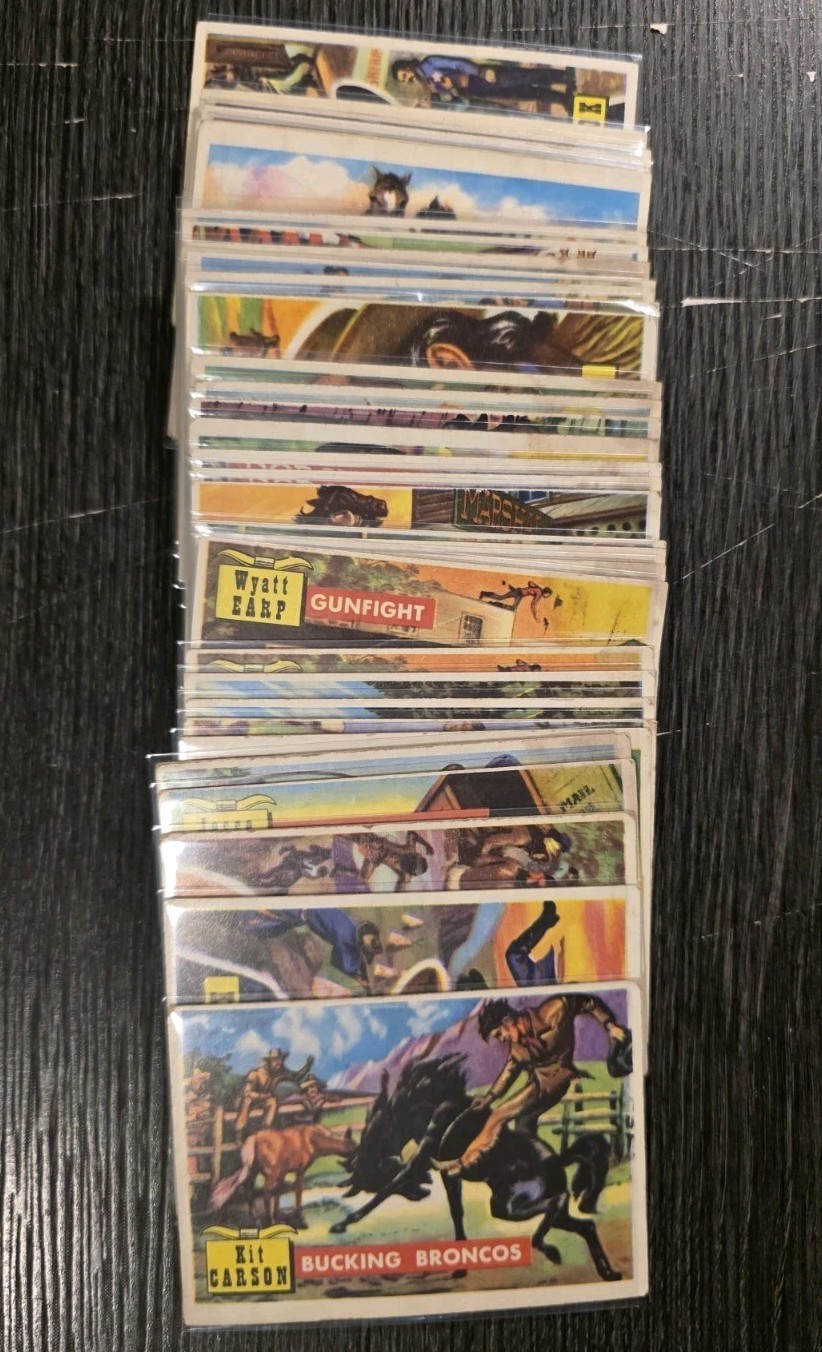 1956 Topps Round Up Lot Of 34 Cards GD-EX 1956 Topps Round Up Lot Of 34 Cards GD-EX