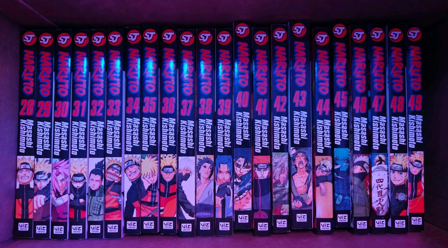 Naruto Volume 28-49 Manga Lot (1 More Volume Than Box Set 2) Naruto Volume 28-49 Manga Lot (1 More Volume Than Box Set 2)