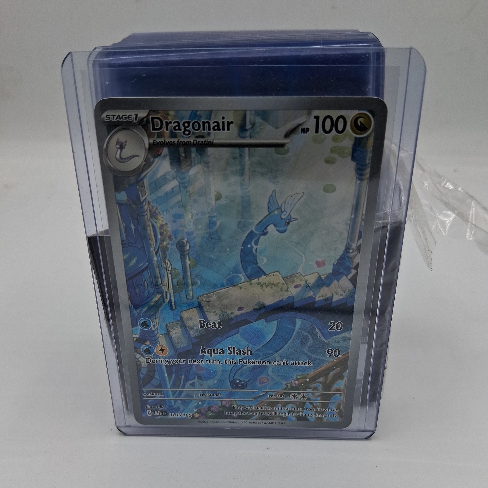 Dragonair 181/165 Sv: Scarlet & Violet 151 Holo Dragonair 181/165 Sv: Scarlet & Violet 151 Holo