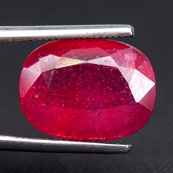 Shola Genuine 10.21 Ct Natural Red Ruby from Madagascar