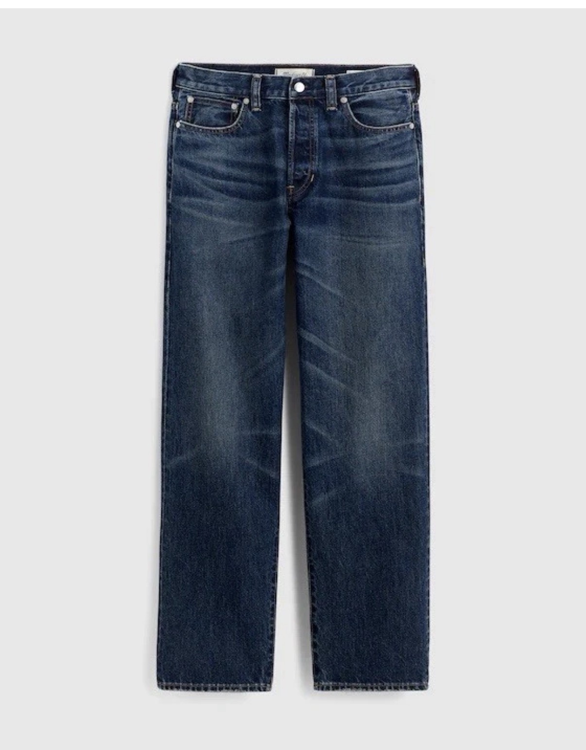 NWOT Madewell 1991 Loose Straight Jean Kaihara Denim Size 33x30 (Measures 36x29) NWOT Madewell 1991 Loose Straight Jean Kaihara Denim Size 33x30 (Measures 36x29)