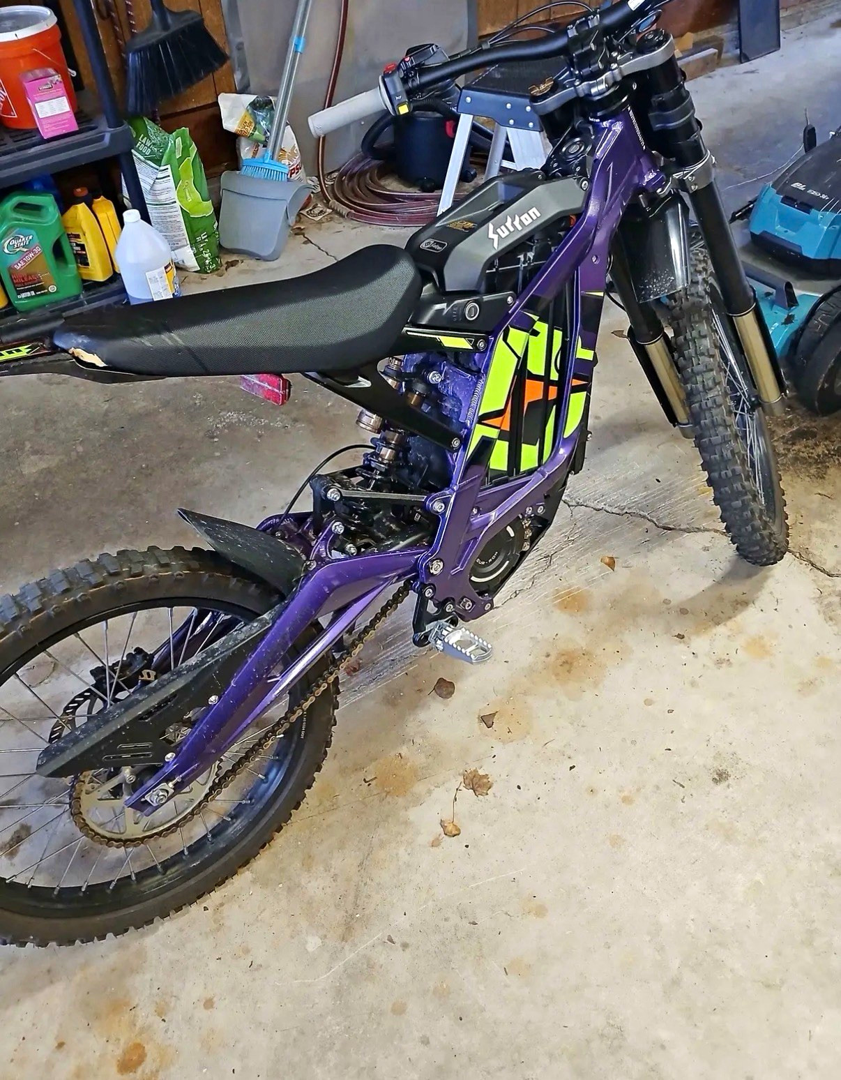 FREE SHIPPING | Surron Purple Mountain Bike Fat Tires Front Suspension FREE SHIPPING | Surron Purple Mountain Bike Fat Tires Front Suspension