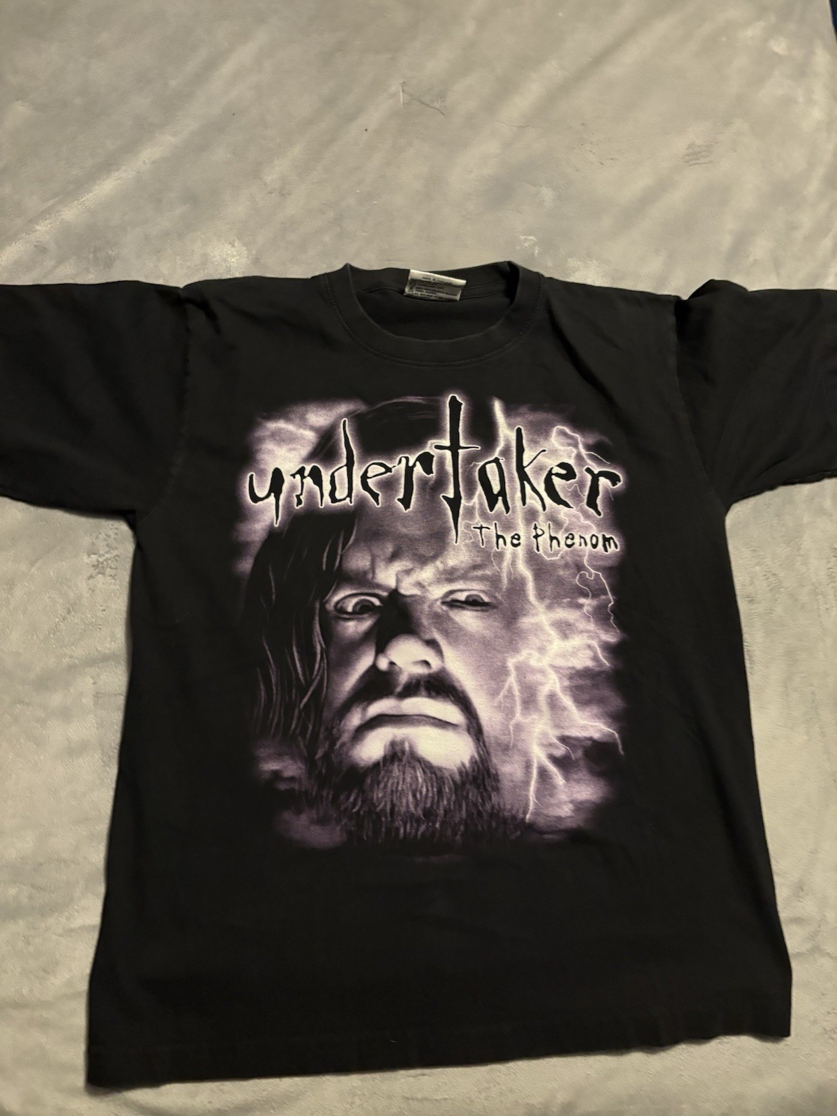 Rare Vintage WWF Undertaker Shirt WWE Wrestling Medium RIP American Badass Rare Vintage WWF Undertaker Shirt WWE Wrestling Medium RIP American Badass