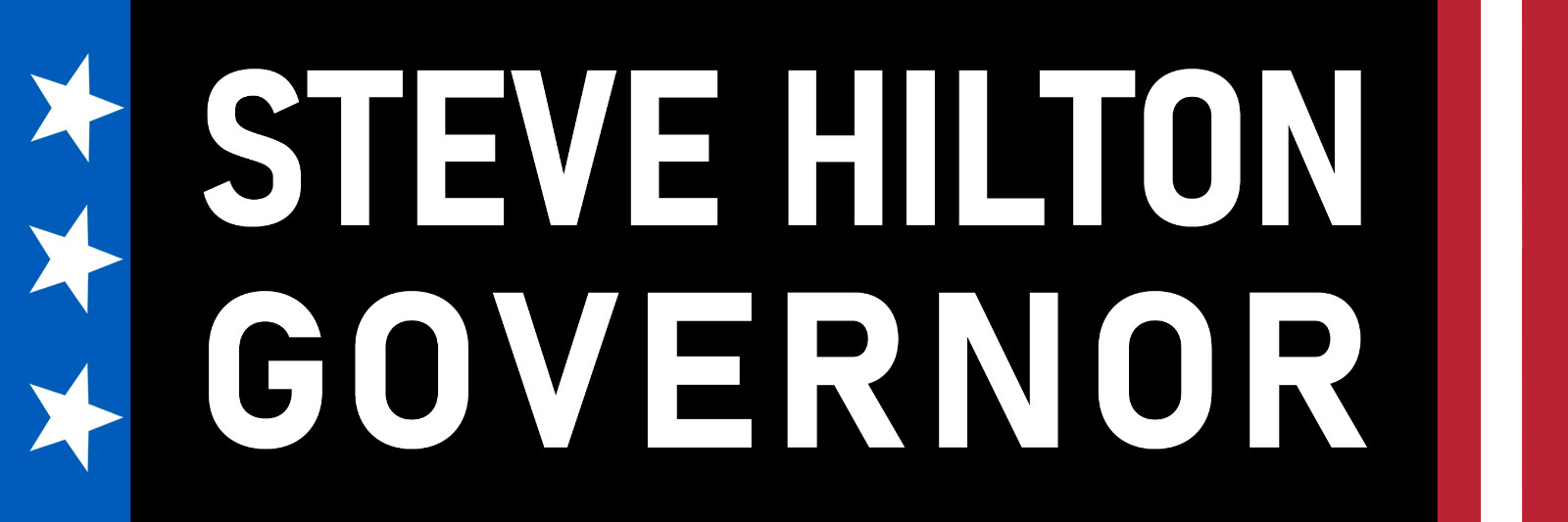 Steve Hilton Sticker Large 3x9