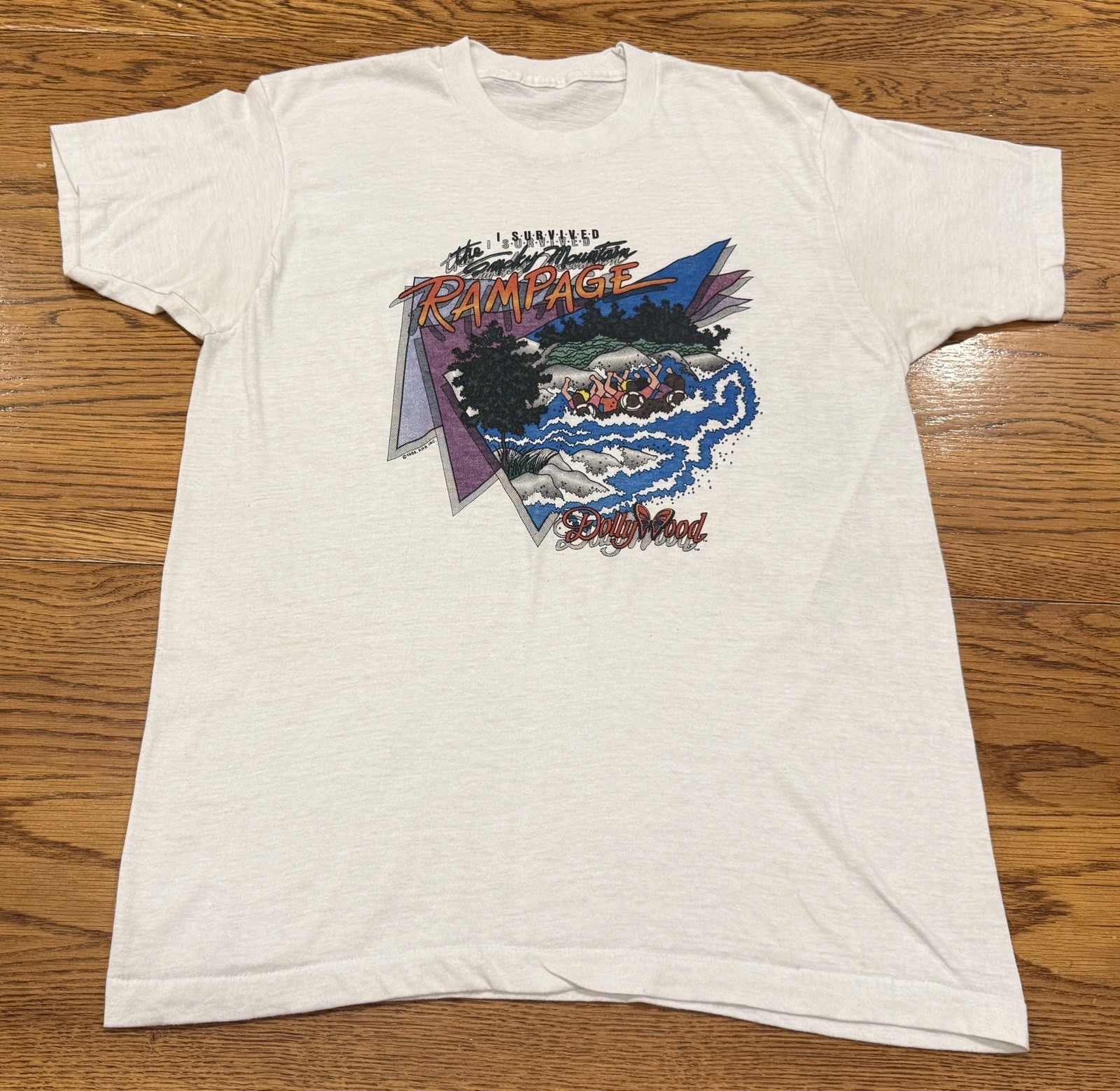 Vintage 1986 Dollywood Dolly Parton T Shirt Adult M/L 1st Year Smoky Mtn Rampage Vintage 1986 Dollywood Dolly Parton T Shirt Adult M/L 1st Year Smoky Mtn Rampage