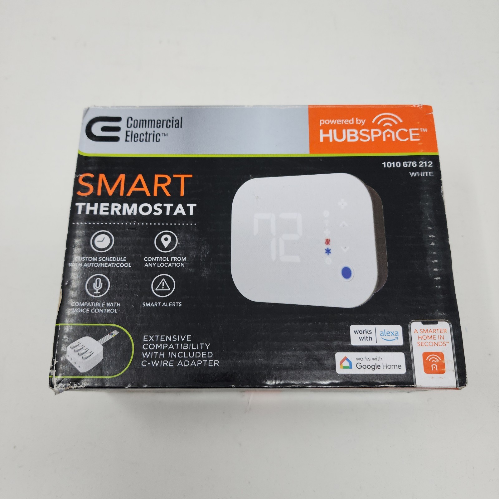 New Commercial Electric Wi-Fi Bluetooth Enabled Smart Thermostat 1010 676 212