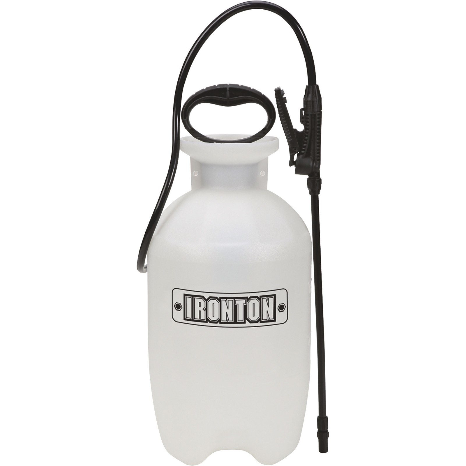 Ironton Portable Poly Sprayer, 2 Gallons, 45 PSI, Adjustable Nozzle, Anti-Clog Ironton Portable Poly Sprayer, 2 Gallons, 45 PSI, Adjustable Nozzle, Anti-Clog