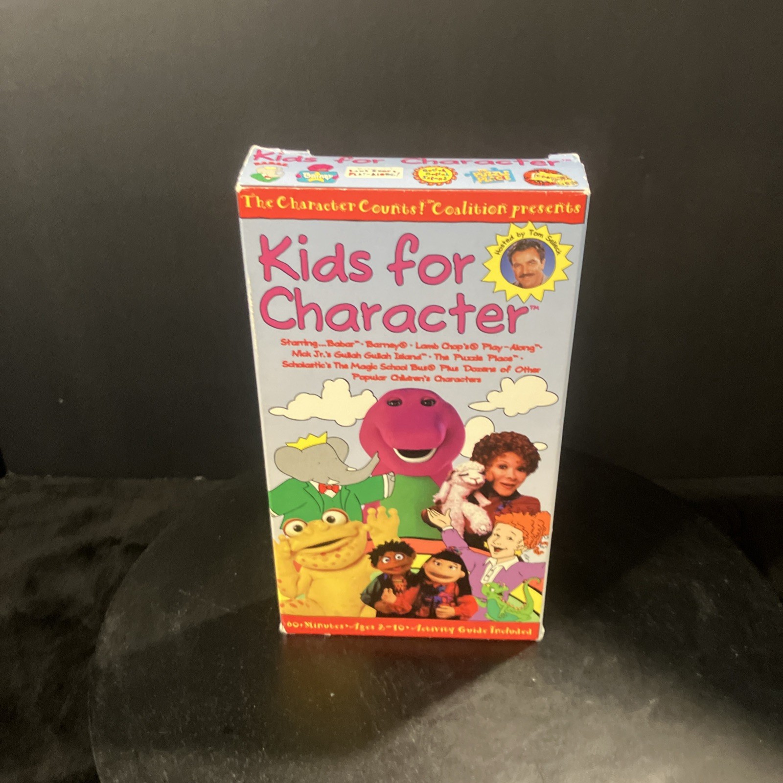 Vintage Kids For Character VHS Tom Selleck Barney Lyrick Studios Educational 96 Vintage Kids For Character VHS Tom Selleck Barney Lyrick Studios Educational 96