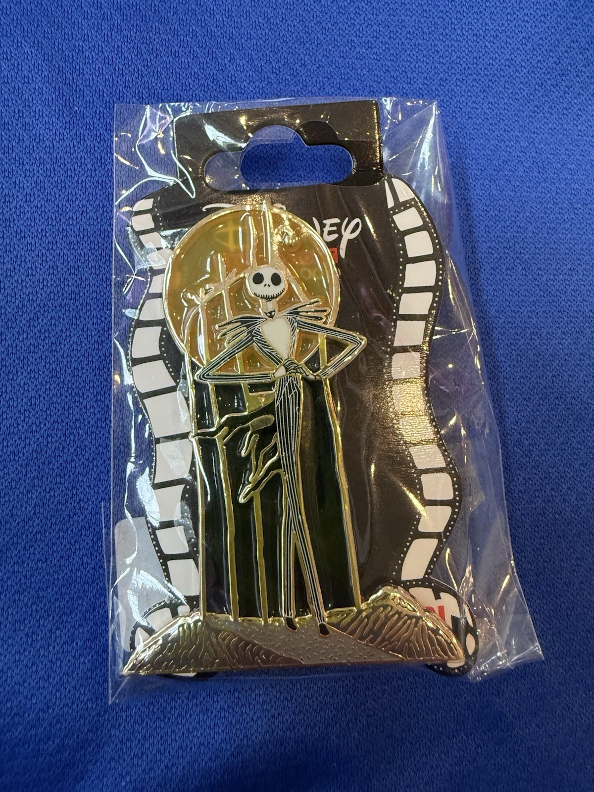Disney DSF Stained Glass Nightmare Before Christmas NBC Jack Skellington Pin