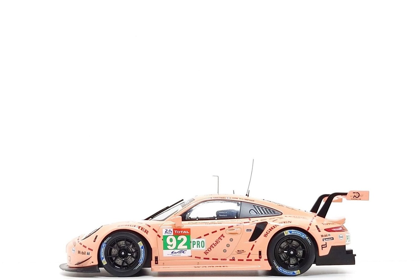 ixo 1:18 Porsche 911 RSR #92 Pink Pig - Winner LMGTE Pro - 24h Le Mans 2018 ixo 1:18 Porsche 911 RSR #92 Pink Pig - Winner LMGTE Pro - 24h Le Mans 2018