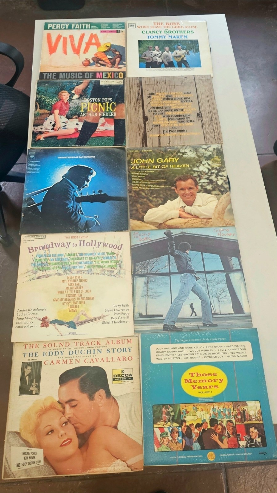 Lot of 10 Vintage Vinyl LP Collection – Johnny Cash, Billy Joel, &More Lot of 10 Vintage Vinyl LP Collection – Johnny Cash, Billy Joel, &More