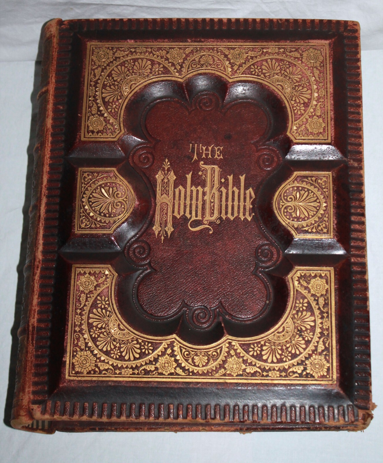Antique Holman\'s Holy Bible 1870\'s Family Parallel 100+ Yrs Births/Deaths/Marry Antique Holman\'s Holy Bible 1870\'s Family Parallel 100+ Yrs Births/Deaths/Marry