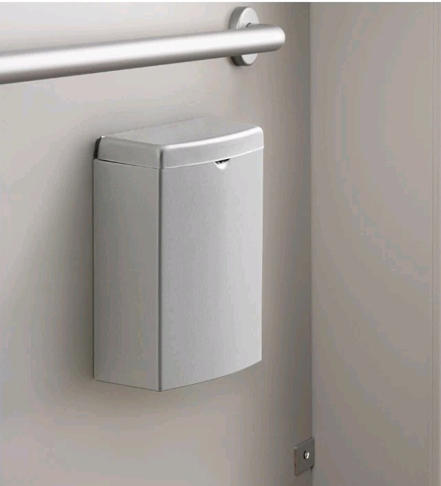 Delta 48100 SS Sanitary Napkin Receptacle Stainless Steel 