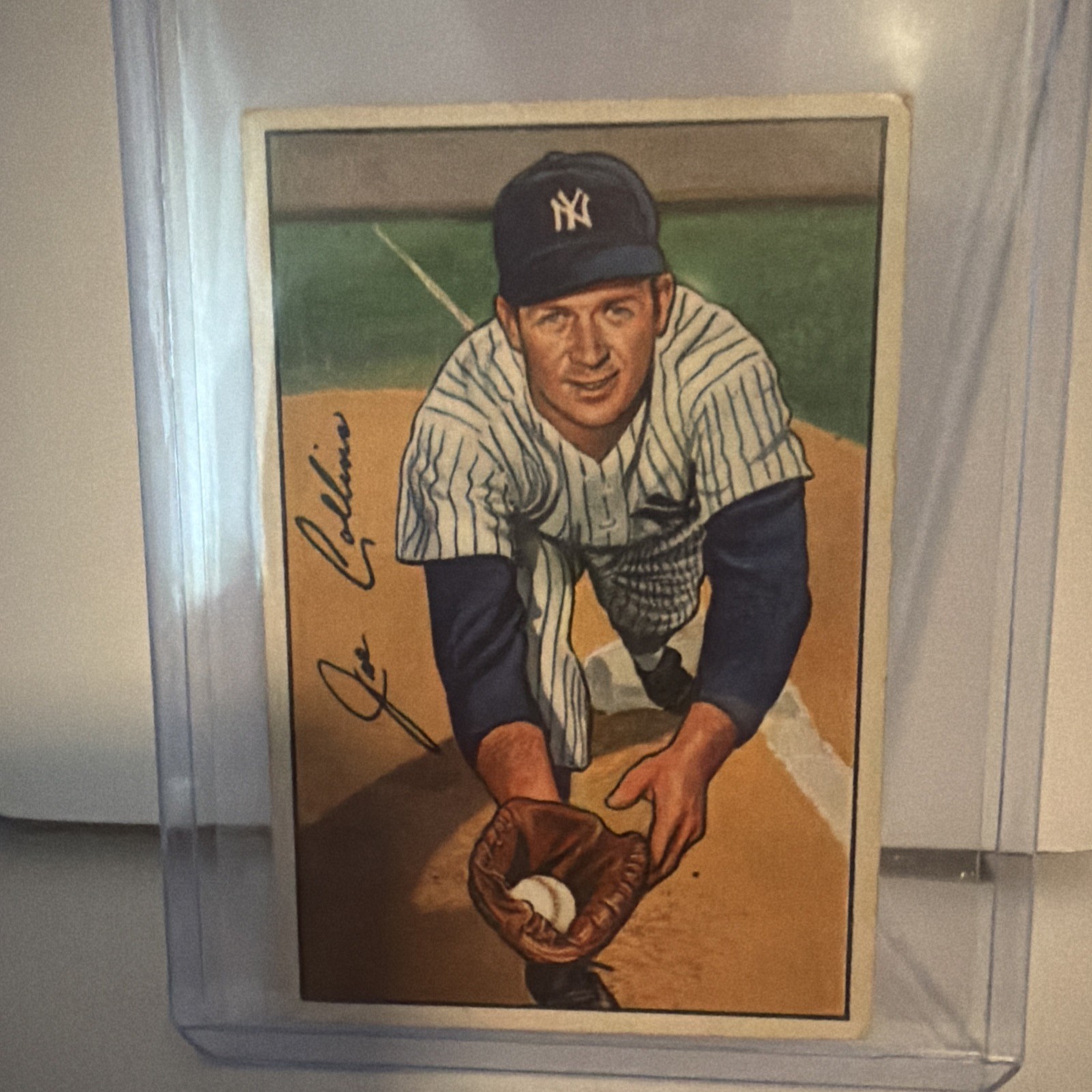 1952 BOWMAN JOE COLLINS # 181 EXMT 1952 BOWMAN JOE COLLINS # 181 EXMT