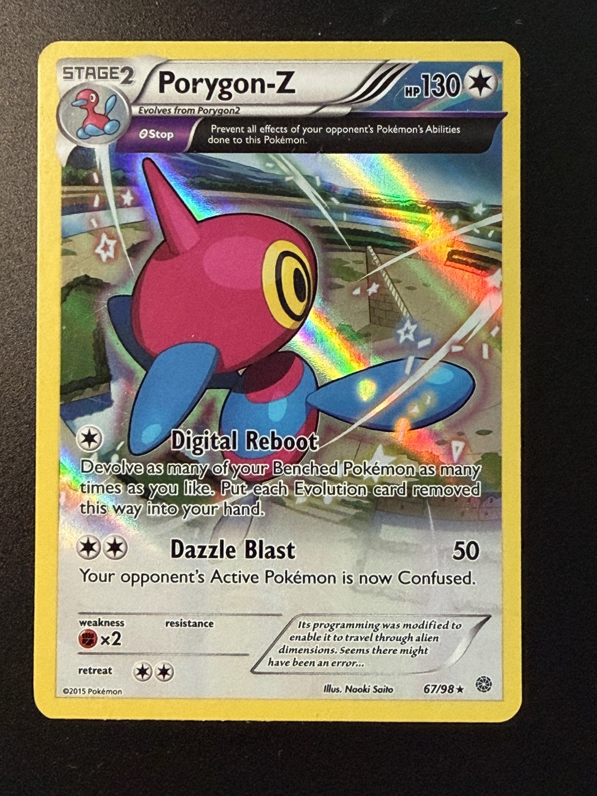 Porygon-Z 67/98 XY - Ancient Origins Holo