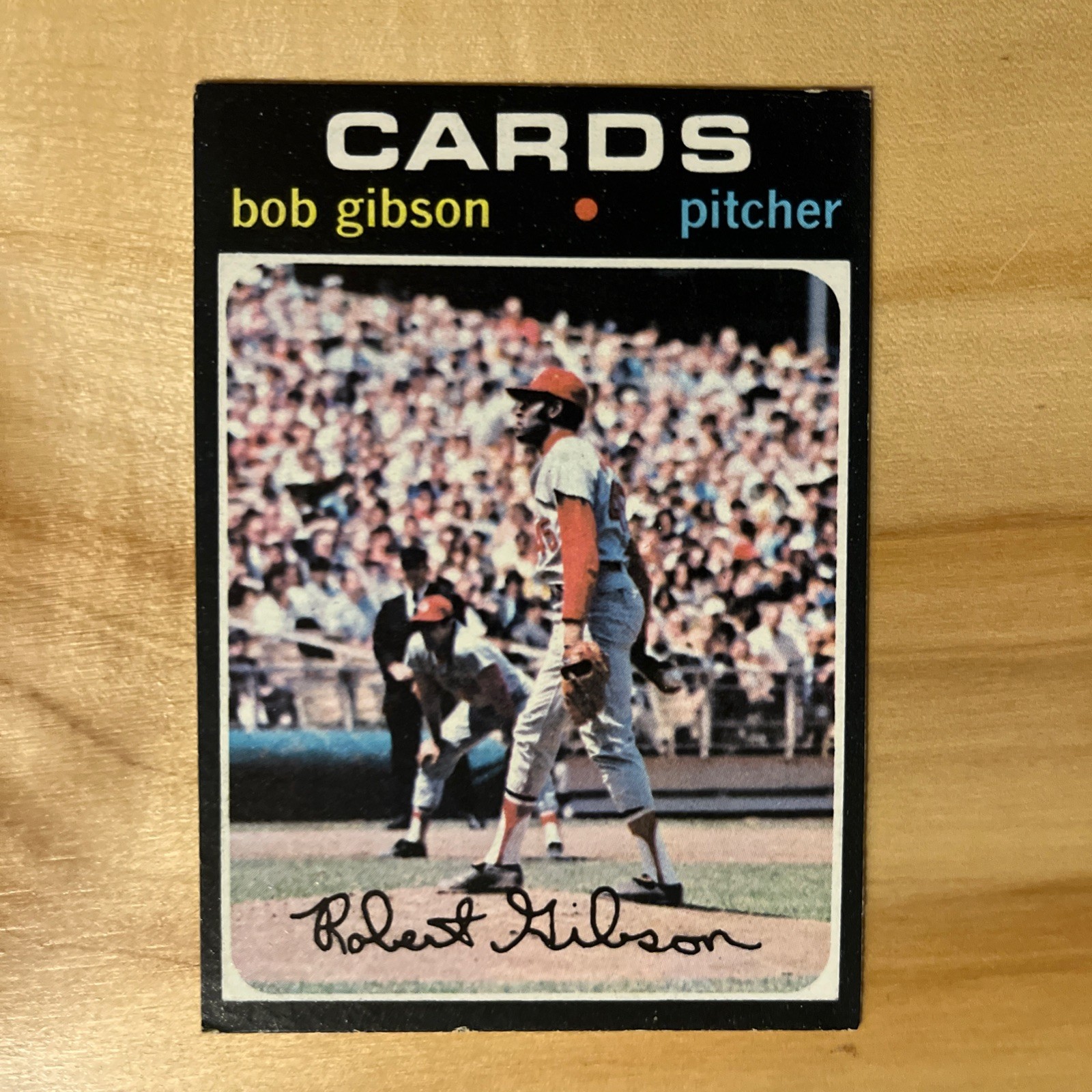 1971 Topps - Bob Gibson #450