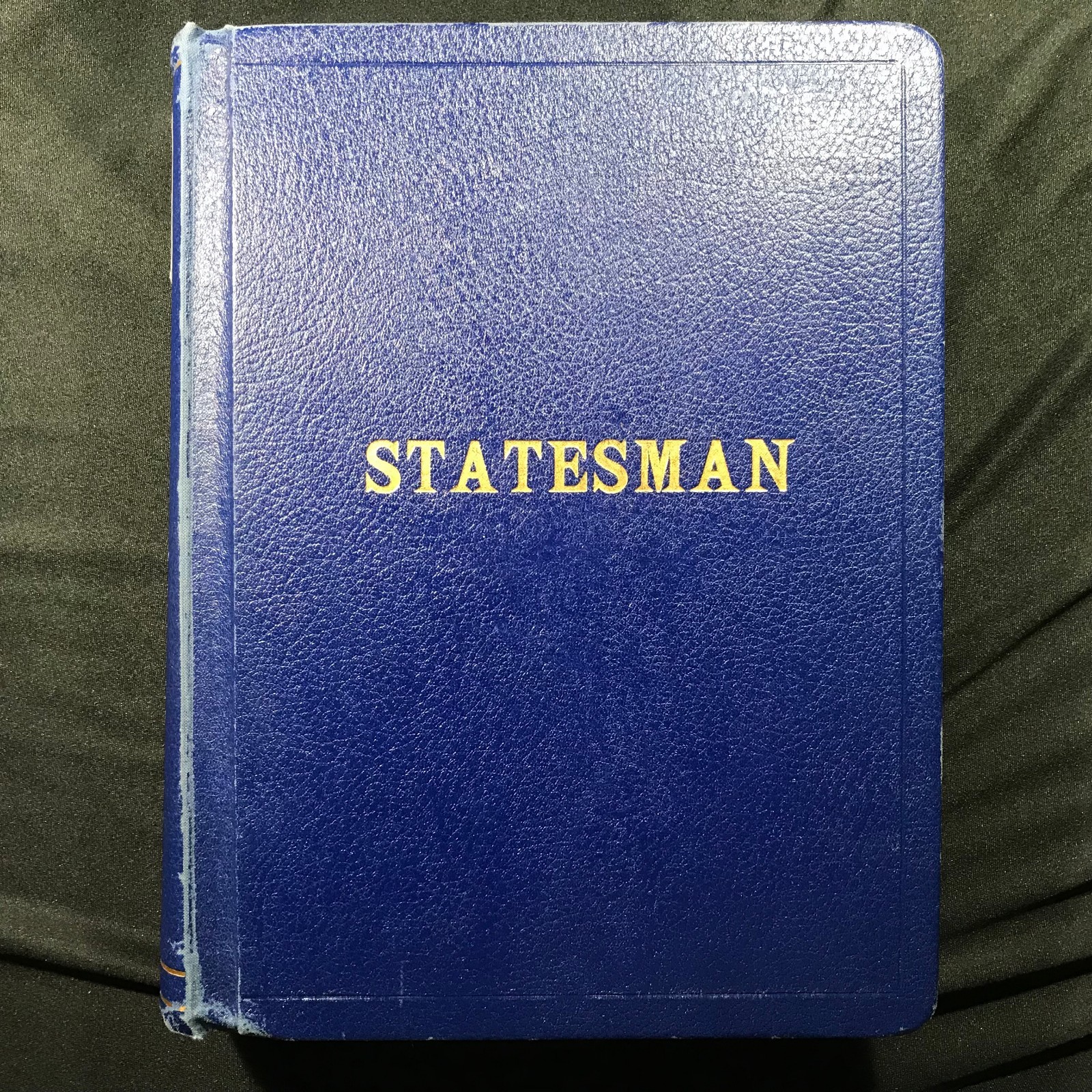 US/WW, GB COLONIES, CHINA, 2500+ Stamps Hinged in 1961 Harris Statesman Album