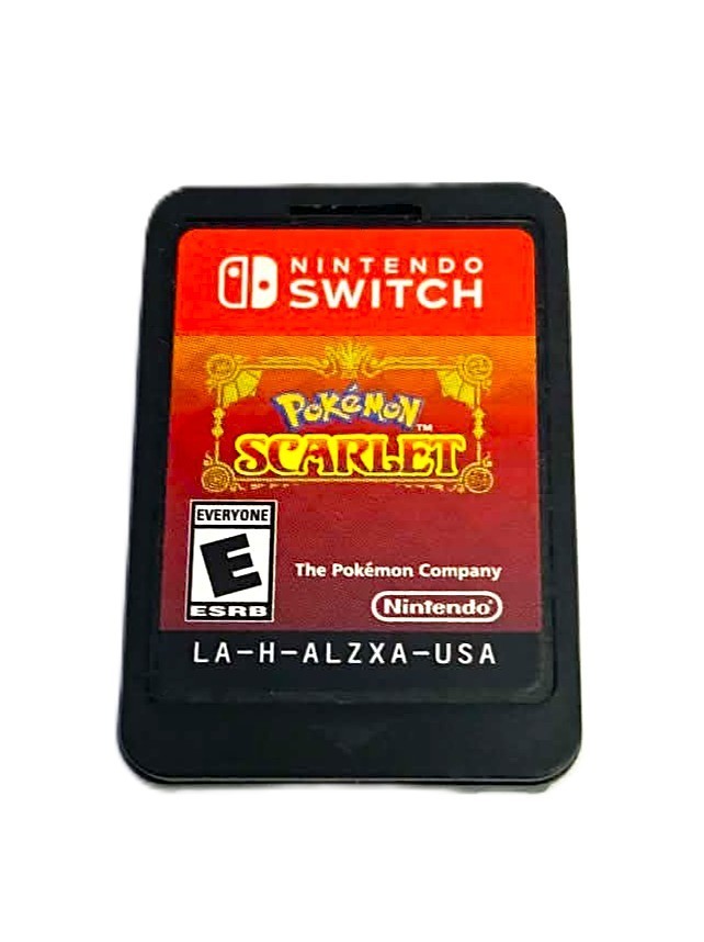 Nintendo Pokémon Scarlet (Switch) 2022 E Everyone JRPG RPG Cartridge Only Nintendo Pokémon Scarlet (Switch) 2022 E Everyone JRPG RPG Cartridge Only