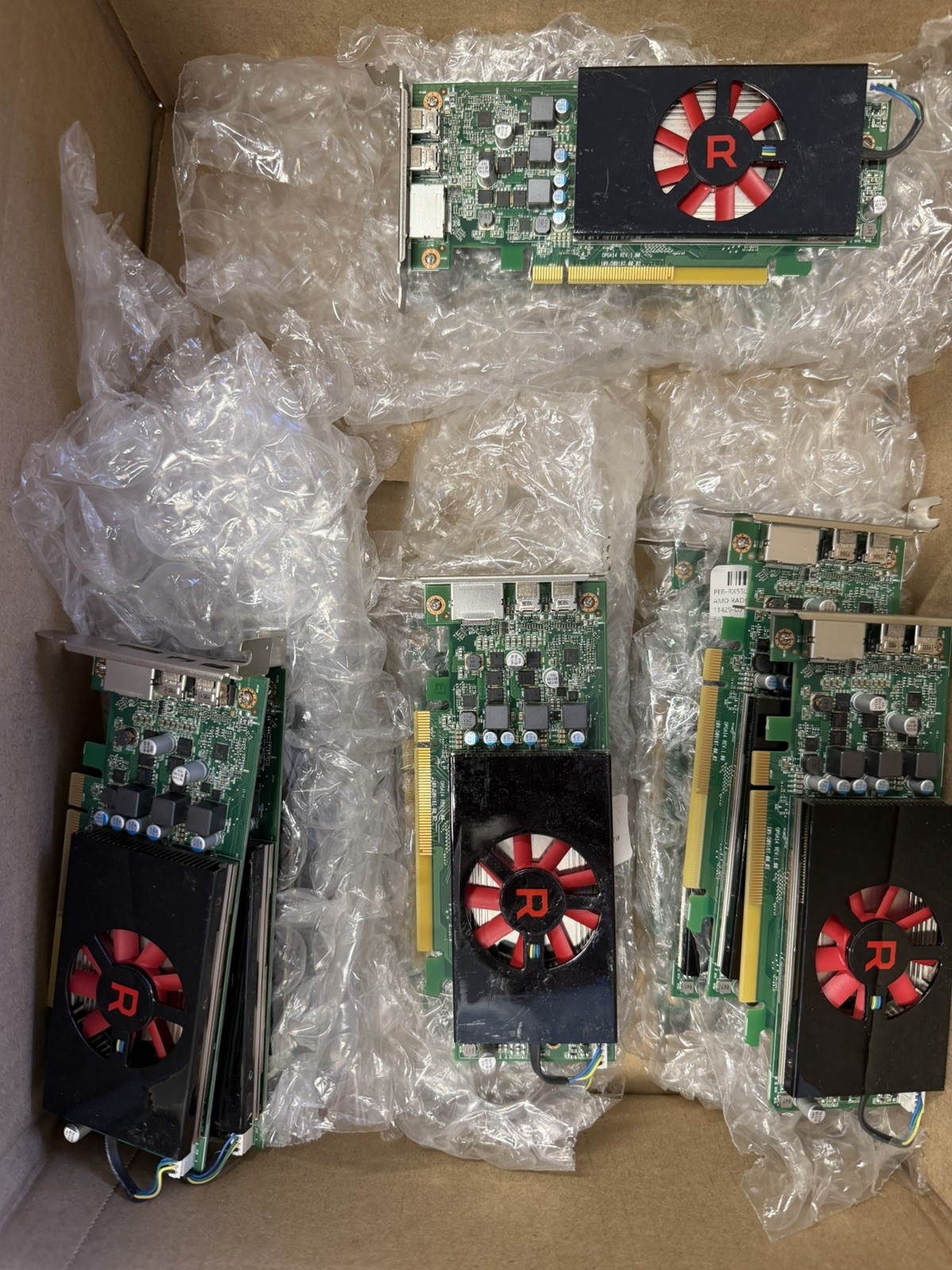 LOT OF 13 AMD Radeon RX 550 4GB GDDR5 Dual MINI DPort & DPort 0R9J9P , NJJMW LOT OF 13 AMD Radeon RX 550 4GB GDDR5 Dual MINI DPort & DPort 0R9J9P , NJJMW