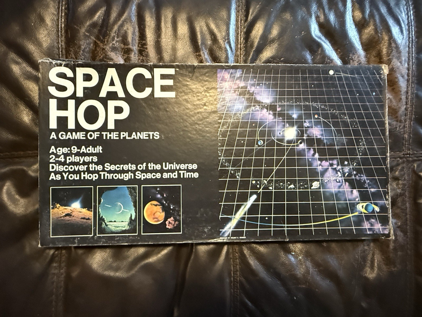 Vintage Space Hop - A Game of the Planets Board Game 1981 Teaching Solar System