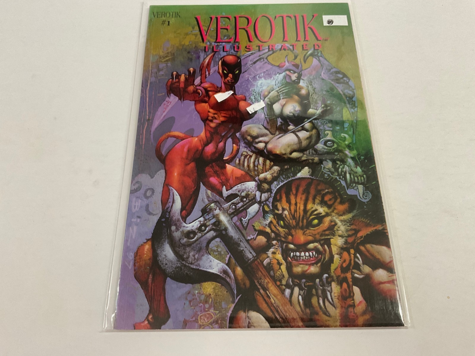VEROTIK ILLUSTRATED #1 (VEROTIK/1997/SIMON BISLEY/DANZIG/01261747) VF/NM