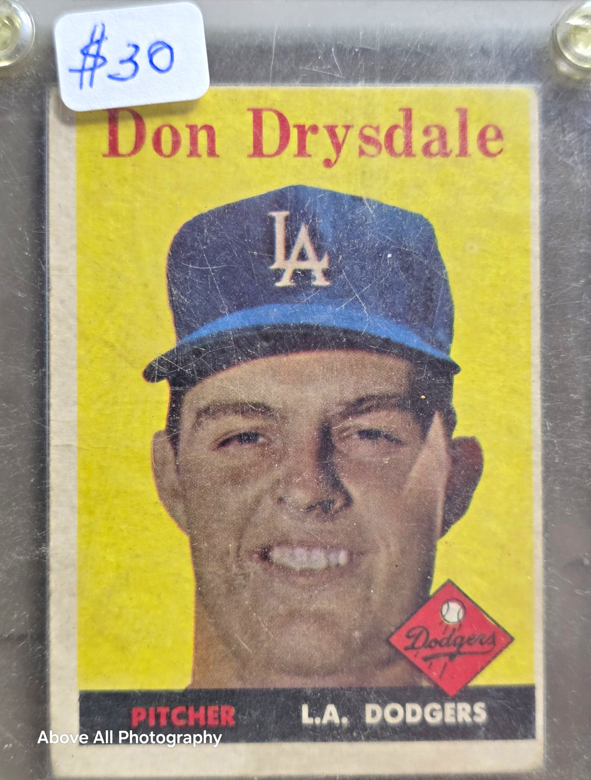 1958 Topps #25 Don Drysdale