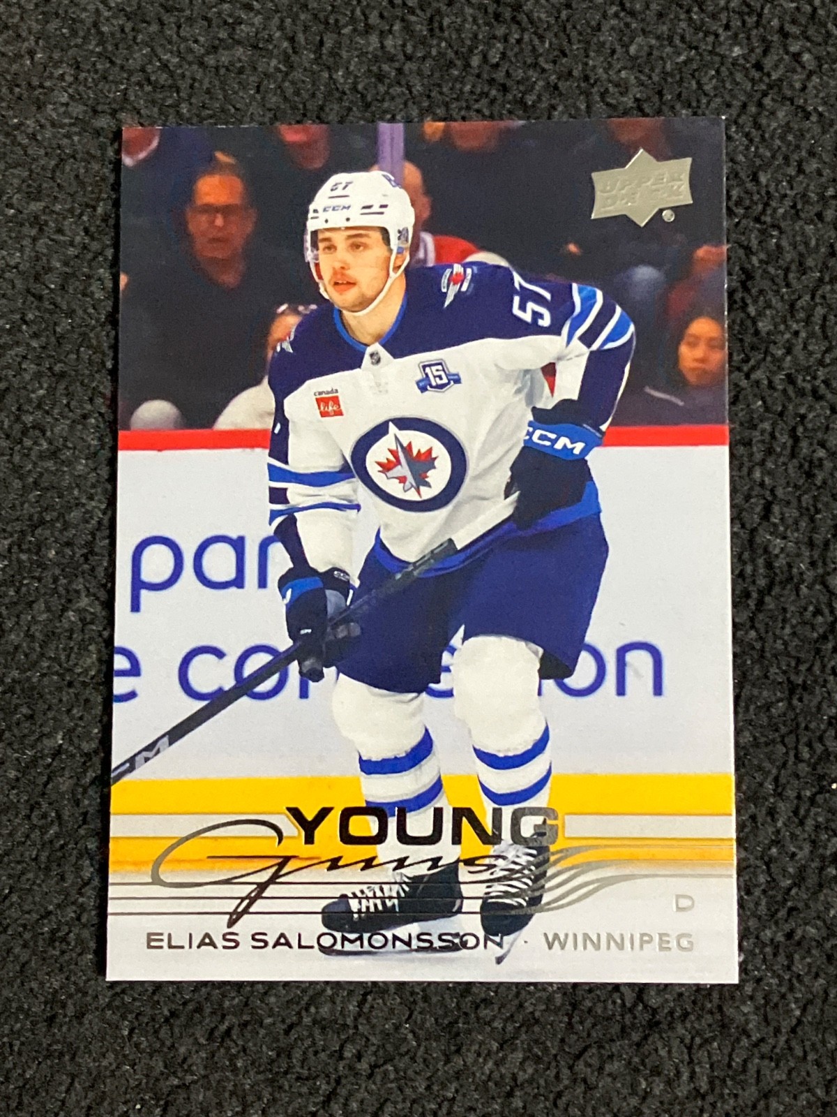 2025-26 Upper Deck #736 Elias Salomonsson 2025-26 Upper Deck #736 Elias Salomonsson
