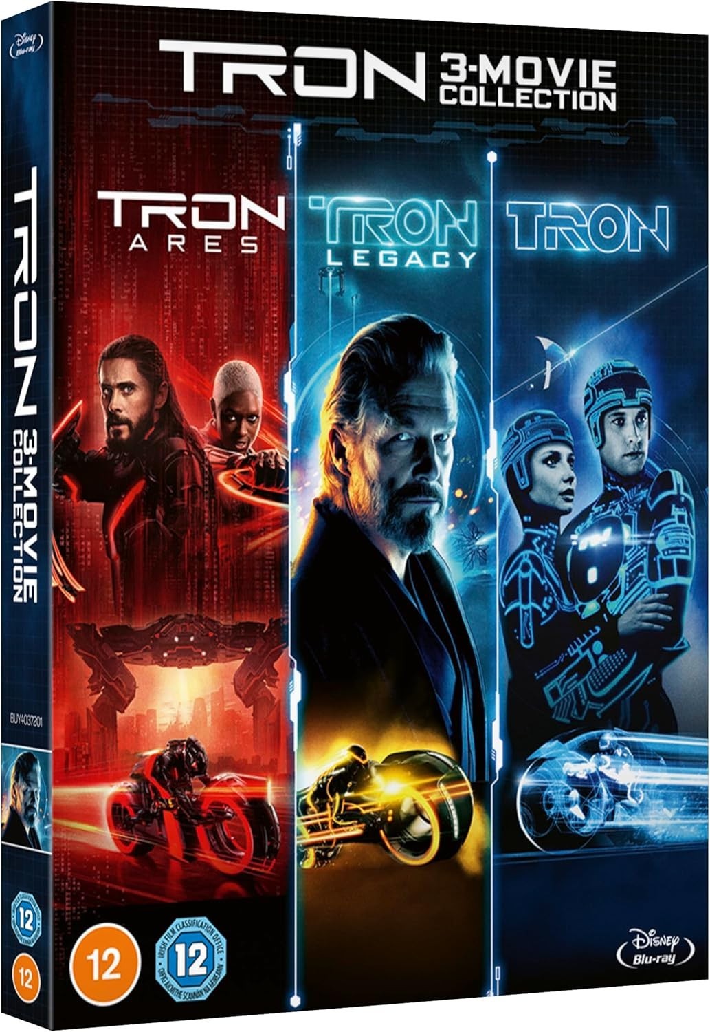 TRON: 3-Movie Collection [Blu-ray] (Tron/Legacy/Ares) Complete Set Jeff Bridges