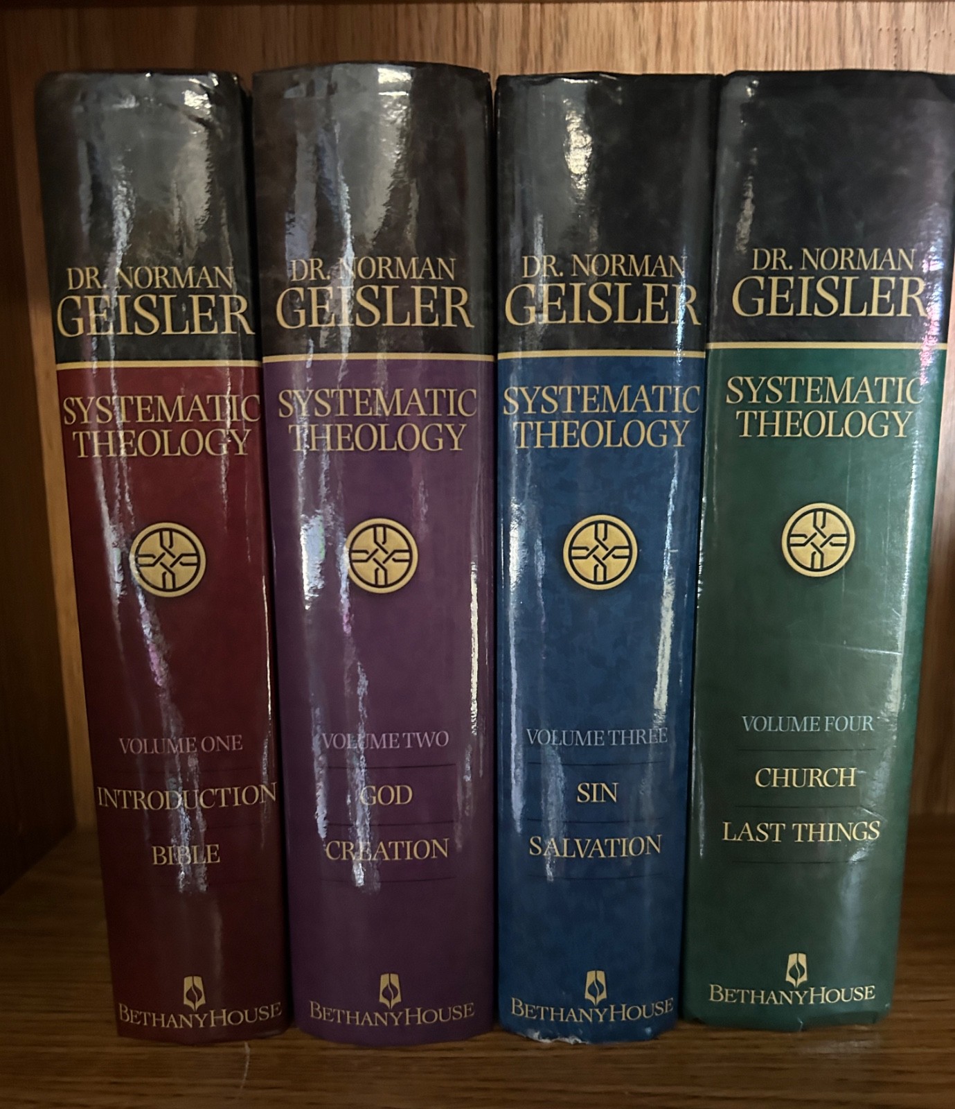 Systematic Theology: Vols. 1-4 by Dr. Norman Geisler - HC Pub. by Bethany House