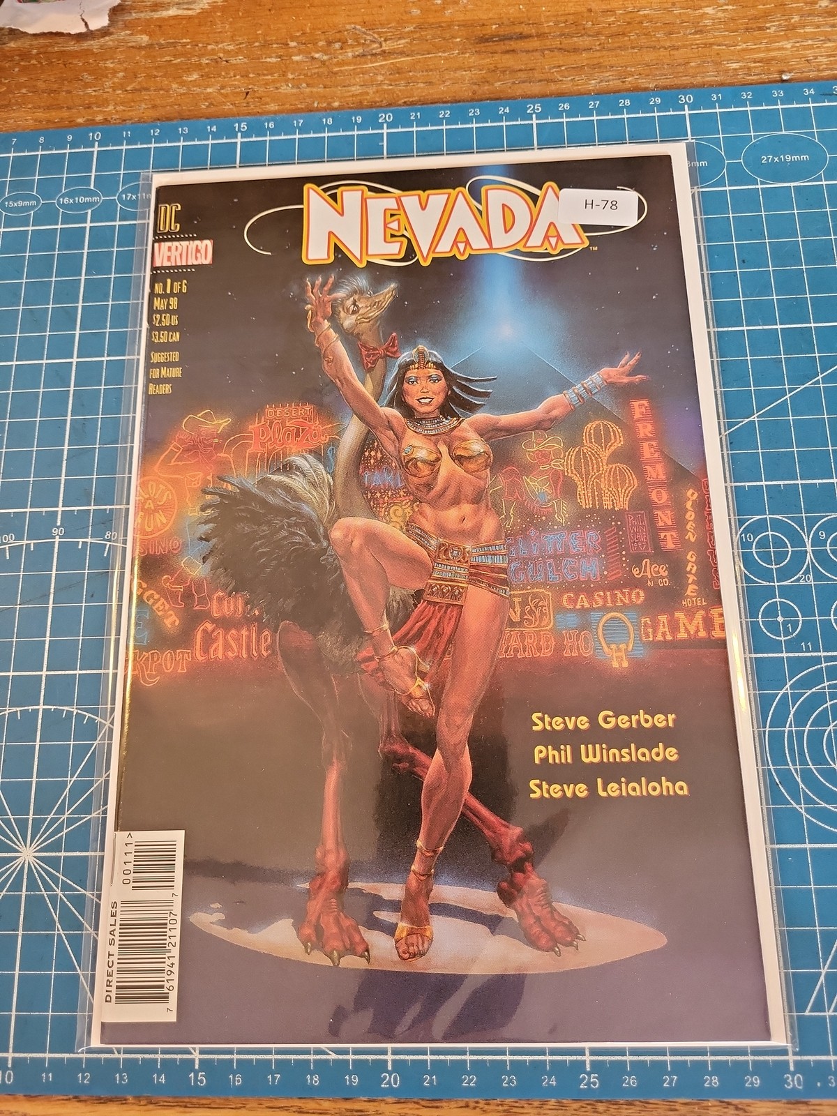 NEVADA #1 9.0+ VERTIGO COMIC BOOK H-78