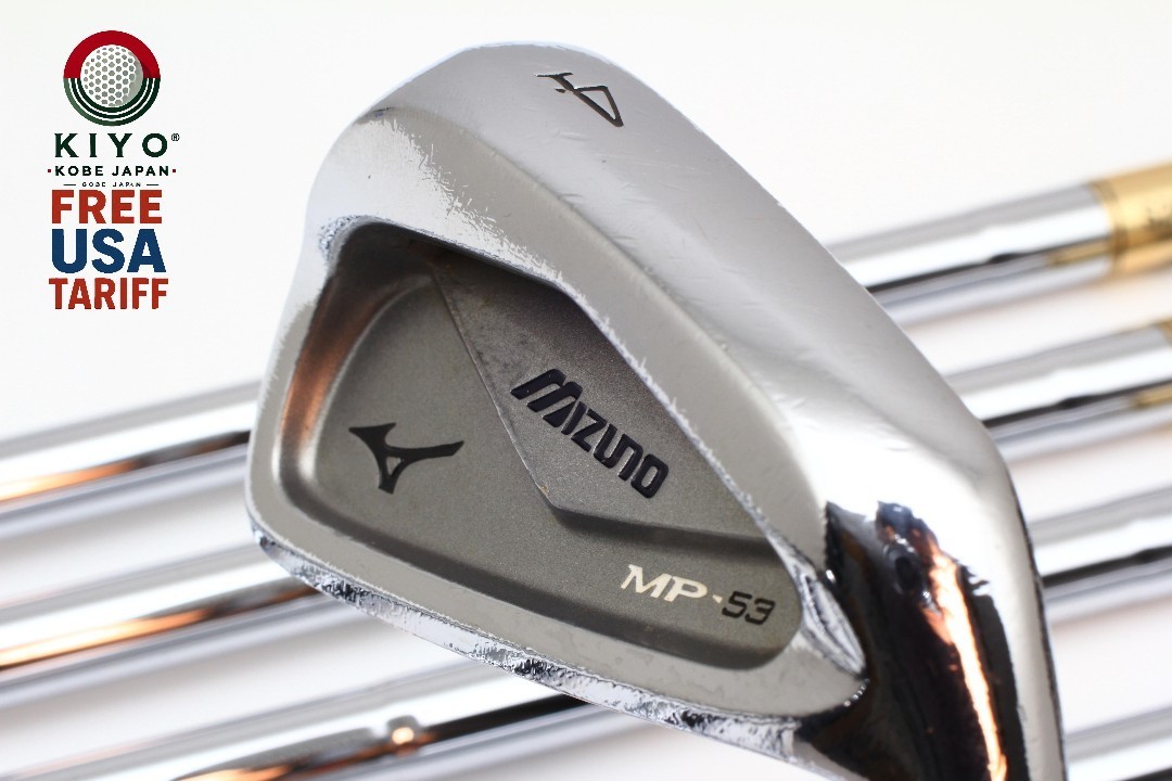 7Pcs MIZUNO MP-53 FORGED Iron set 4-5-6-7-8-9-PW Stiff Flex DG S200 RH IRons