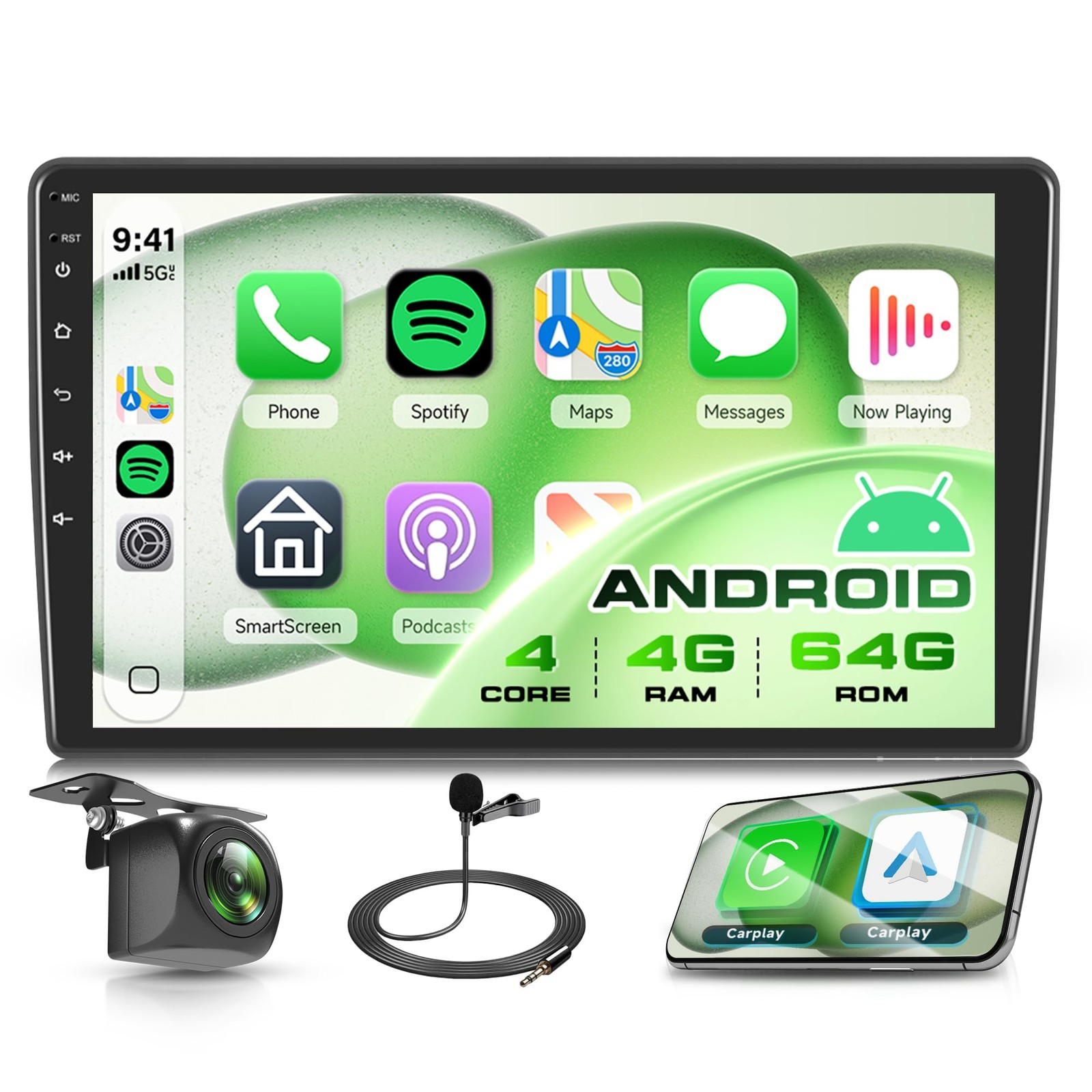 10.1'' Wireless Carplay Stereo for 2007-2014 Silverado Tahoe Yukon Sierra