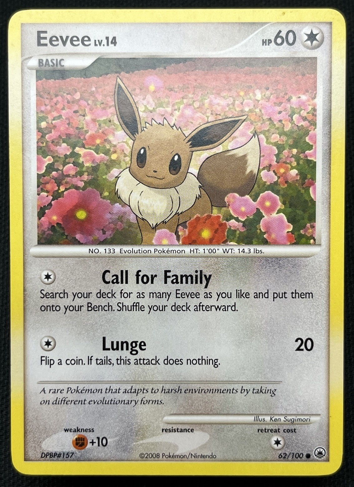 Eevee 62/100 Common Majestic Dawn Pokemon LP Eevee 62/100 Common Majestic Dawn Pokemon LP
