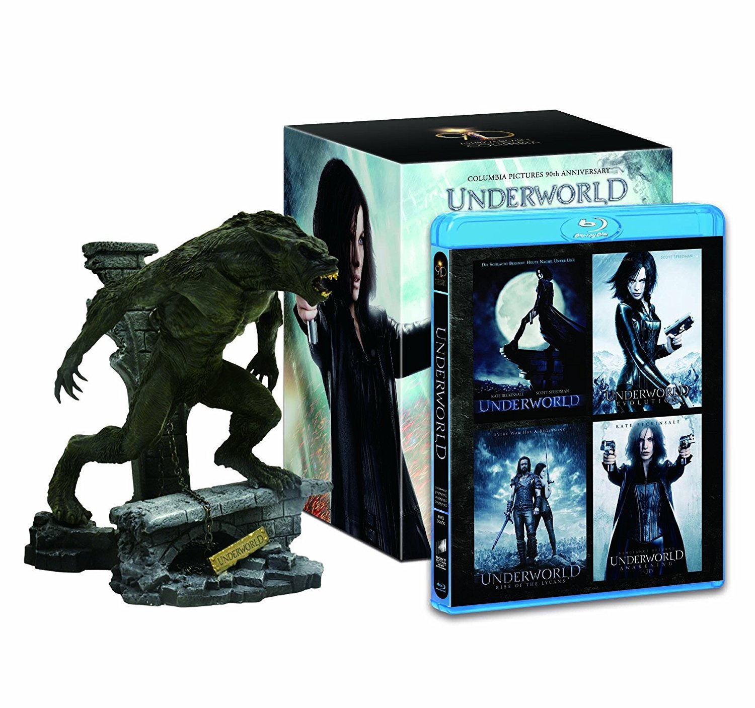 NEW Underworld LYCAN 4-Pack Blu-ray Edition with Figure from Japan