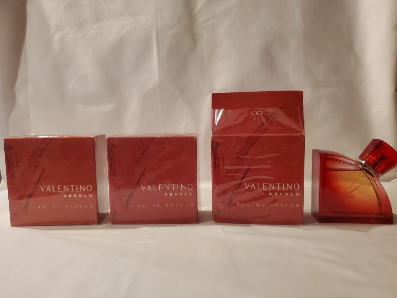 3 Bottles VALENTINO V ABSOLU women EDP PERFUME HUGE 3oz 90ml RARE *FREE SHIPPING