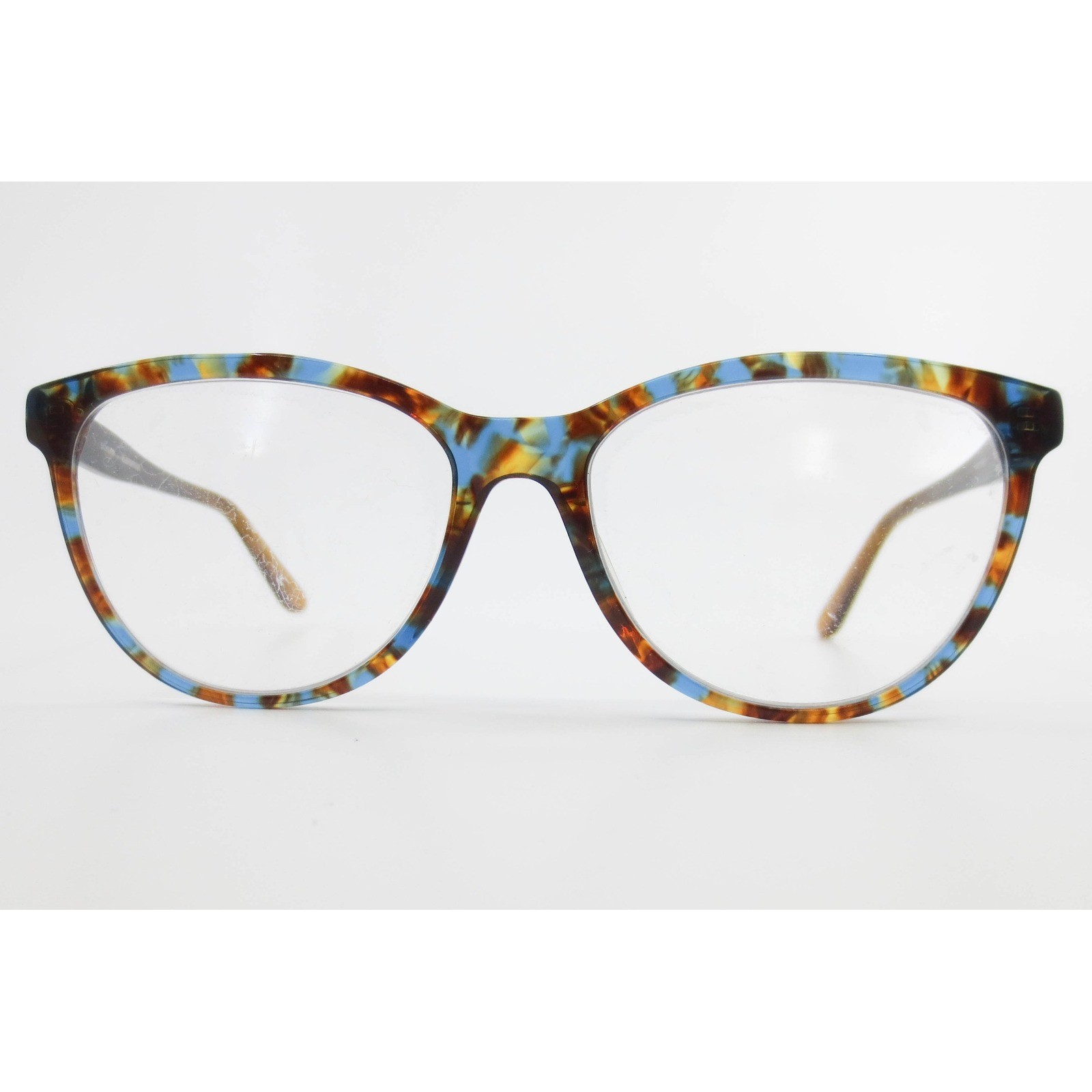 Karen Kane Patchouli Blue Tortoise Cat Eye Eyeglasses Frames 54-16-140 Womens Karen Kane Patchouli Blue Tortoise Cat Eye Eyeglasses Frames 54-16-140 Womens