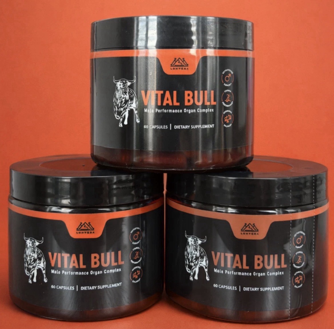LONVERA Vital Bull Male Perfomance Complex - 3 Month Supply 🔥AUTHENTIC🔥 New LONVERA Vital Bull Male Perfomance Complex - 3 Month Supply 🔥AUTHENTIC🔥 New