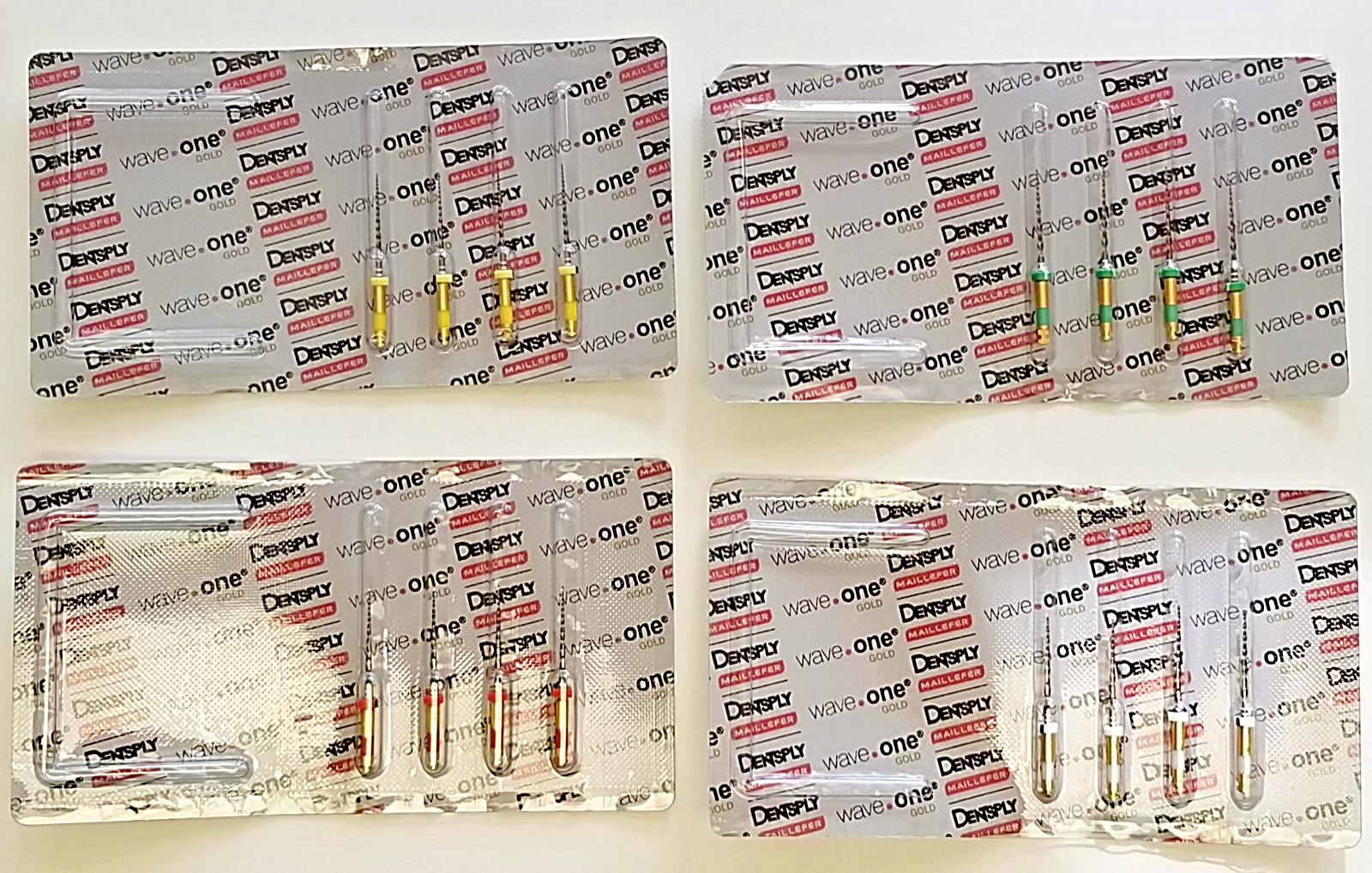 Waveone Gold Wave One Endodontic File Root Canal Dentsply 1 - 4pk.