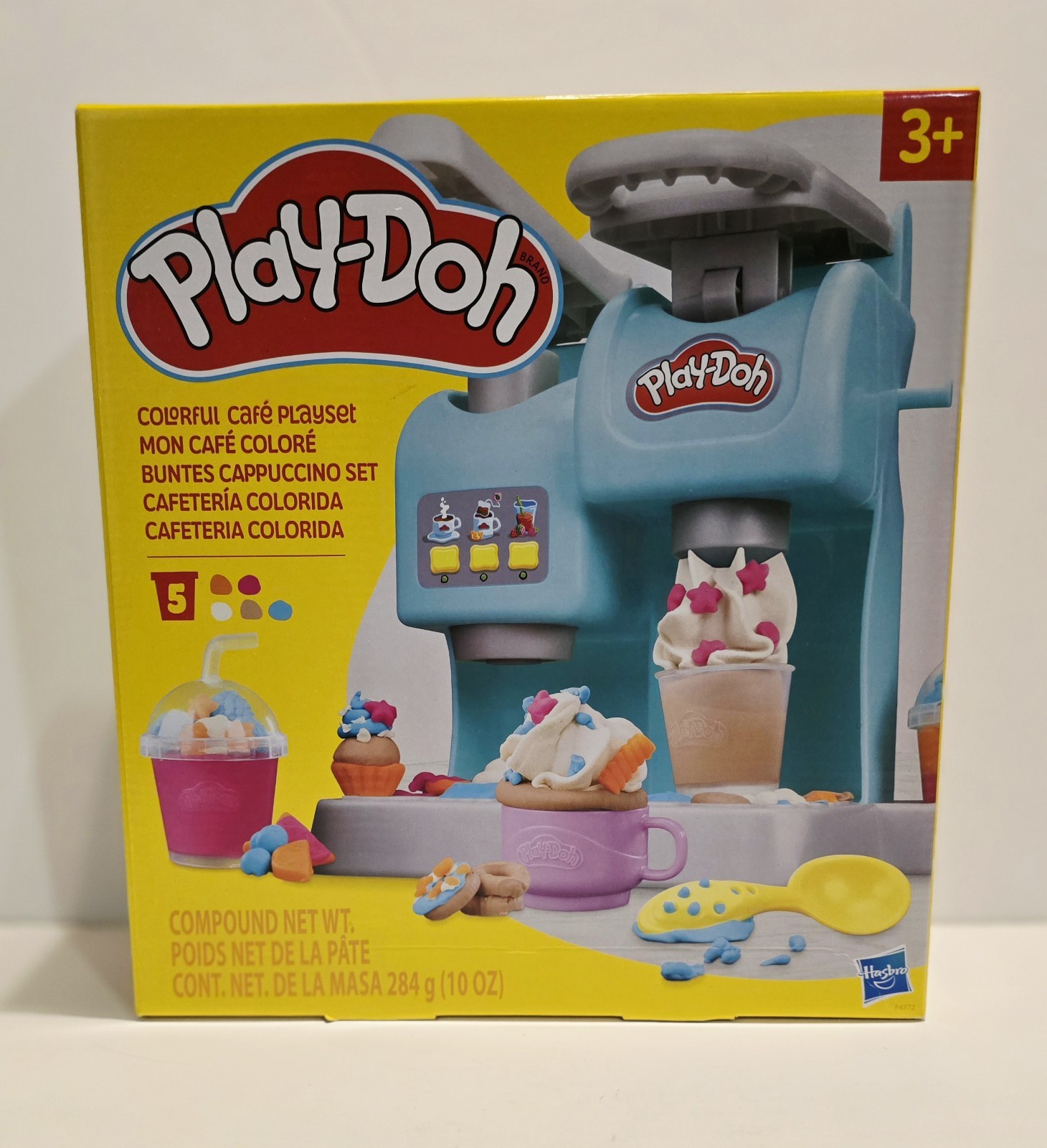 Play-Doh Kitchen Creations Colorful Cafe Kids Kitchen Play Set 5 Colors NEW Play-Doh Kitchen Creations Colorful Cafe Kids Kitchen Play Set 5 Colors NEW