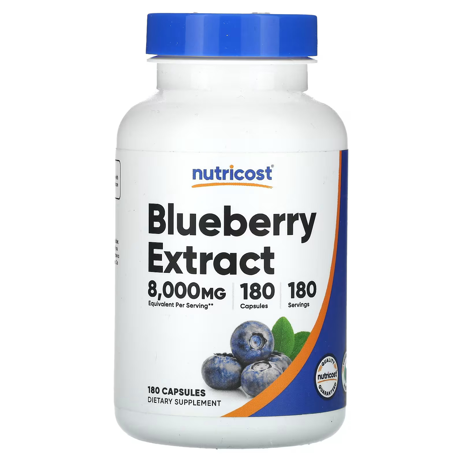2 X Nutricost, Blueberry Extract, 180 Capsules