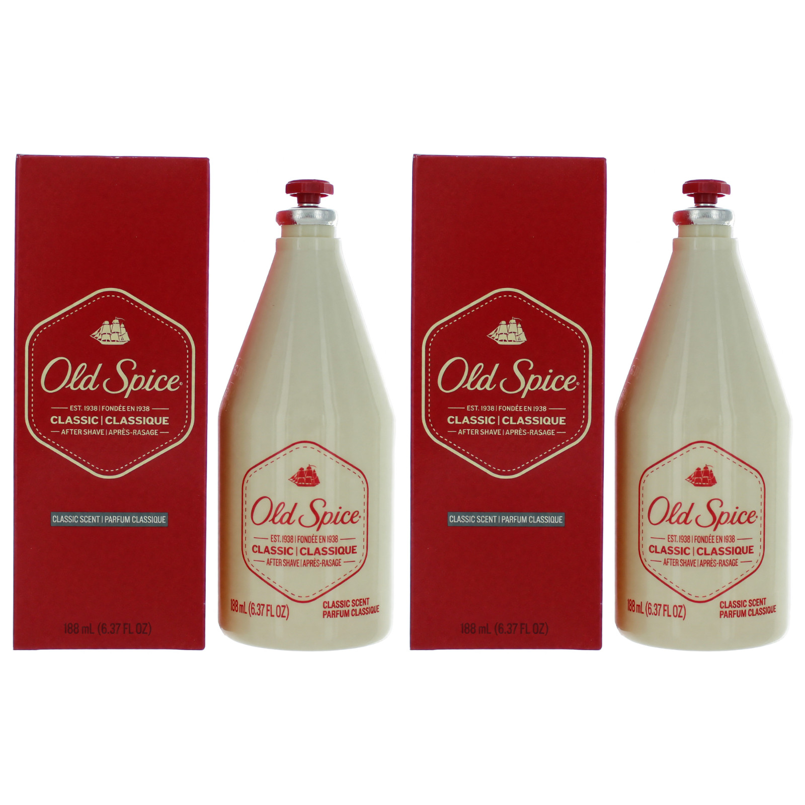 Old Spice Classic Scent Men\'s Aftershave 6.37 fl oz 2 Pack Old Spice Classic Scent Men\'s Aftershave 6.37 fl oz 2 Pack