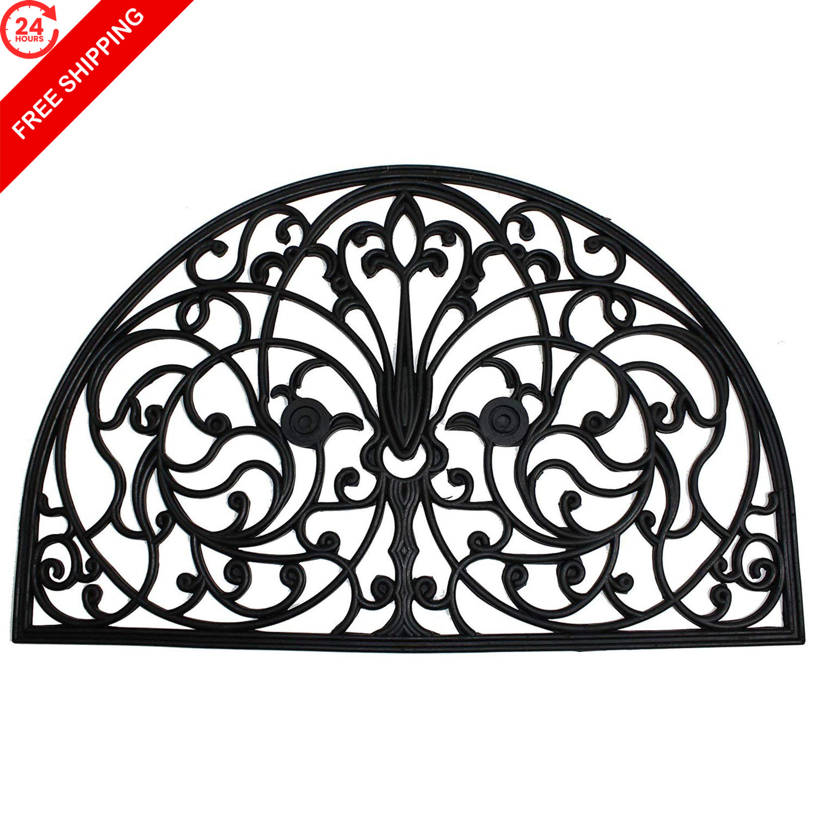 DII High Traffic All-Weather 2\' x 3\' (Rectangular), Wrought Iron Half Round DII High Traffic All-Weather 2\' x 3\' (Rectangular), Wrought Iron Half Round