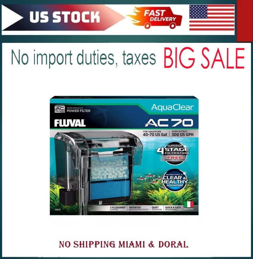 Fluval AC Power Filter Size: 70 Gal Fluval AC Power Filter Size: 70 Gal