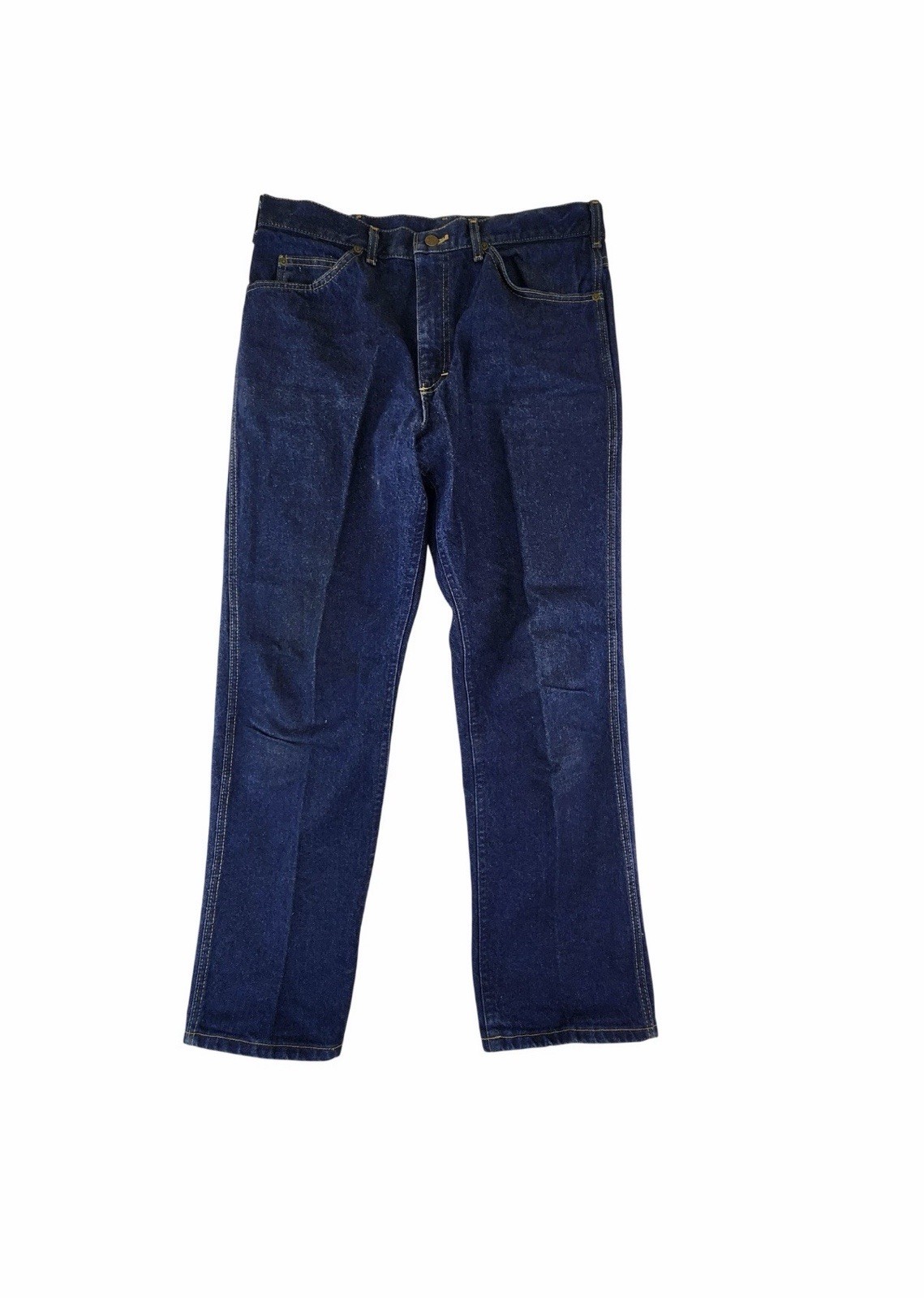 Vintage Lee Riders Jeans Mens 36x30 Blue Denim Straight Leg USA Made Union Vintage Lee Riders Jeans Mens 36x30 Blue Denim Straight Leg USA Made Union