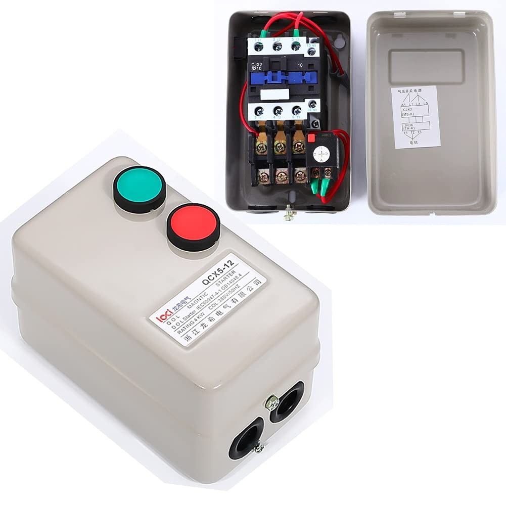 7.5HP Magnetic Motor Starter 220V 240V 3 Phase Air Compressor Switch