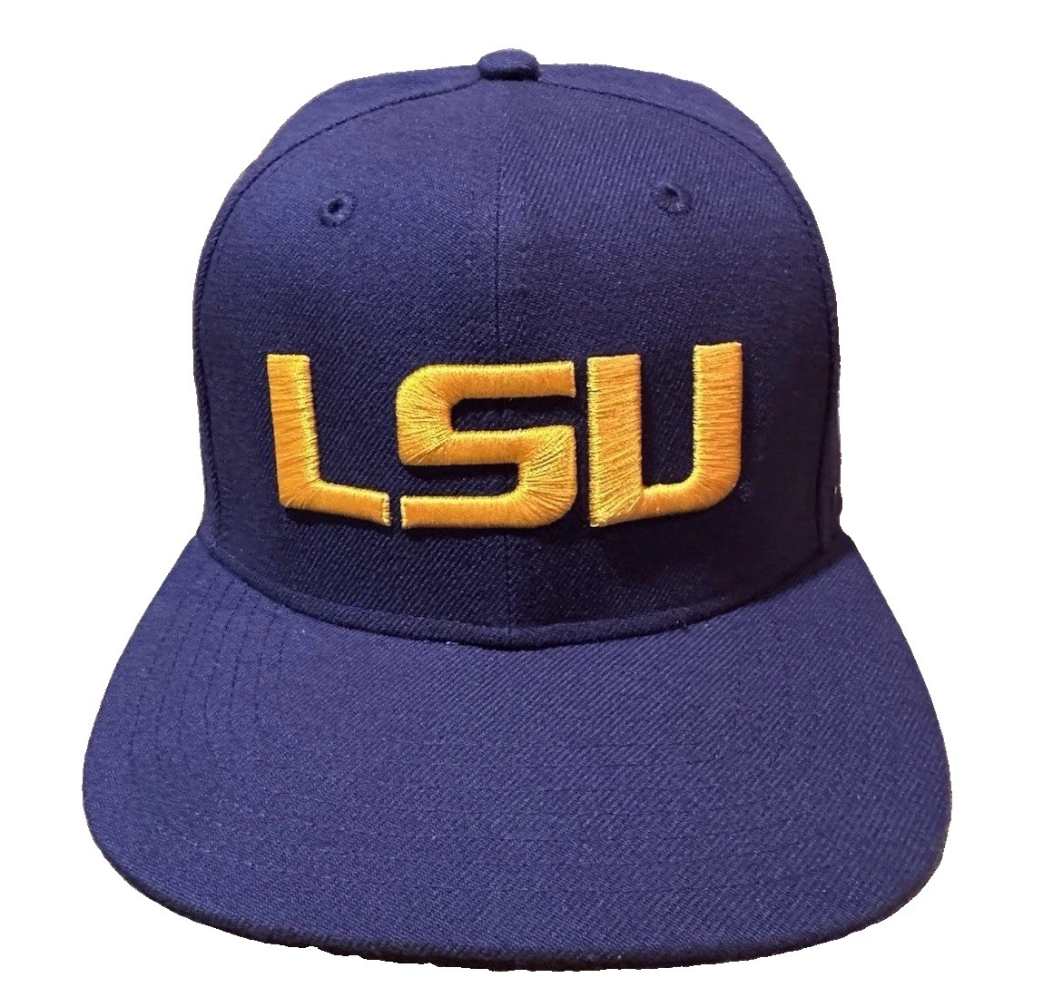 \'47 Brand LSU Tigers Snapback Cap Hat Purple/Gold W/Tiger Side Patch New \'47 Brand LSU Tigers Snapback Cap Hat Purple/Gold W/Tiger Side Patch New