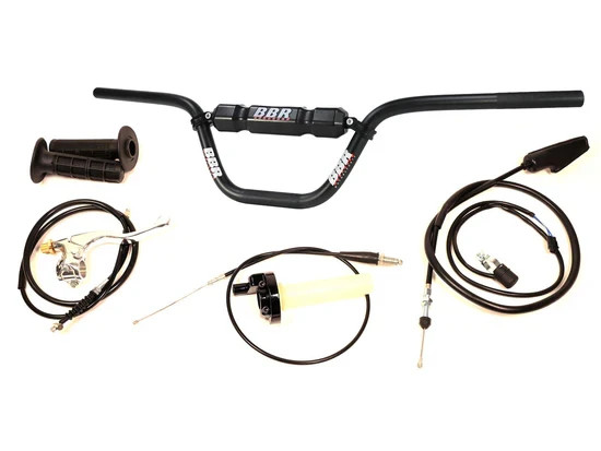 BBR HANDLEBAR KIT CARSON BROWN CB910 BEND KAWASAKI KLX110 KLX110L 510-KLX-1106 BBR HANDLEBAR KIT CARSON BROWN CB910 BEND KAWASAKI KLX110 KLX110L 510-KLX-1106
