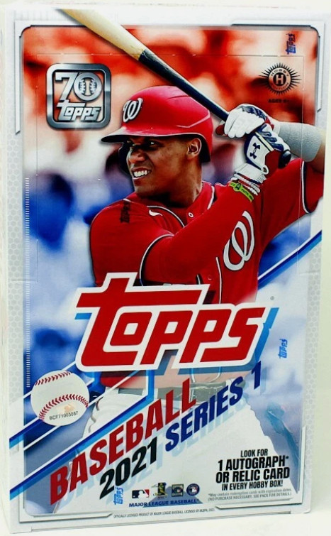 2021 Topps Series 1 One Baseball Hobby Box Factory Sealed 2021 Topps Series 1 One Baseball Hobby Box Factory Sealed