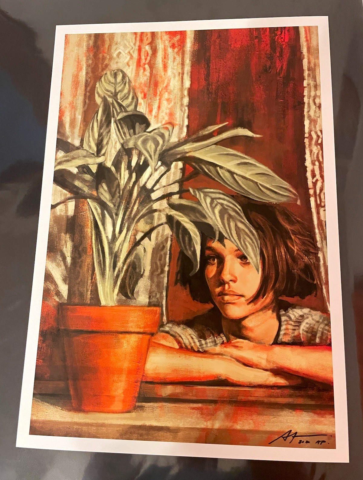 Alice X Zhang The Cleaner Leon the Professional AP Art Print Natalie Portman Alice X Zhang The Cleaner Leon the Professional AP Art Print Natalie Portman